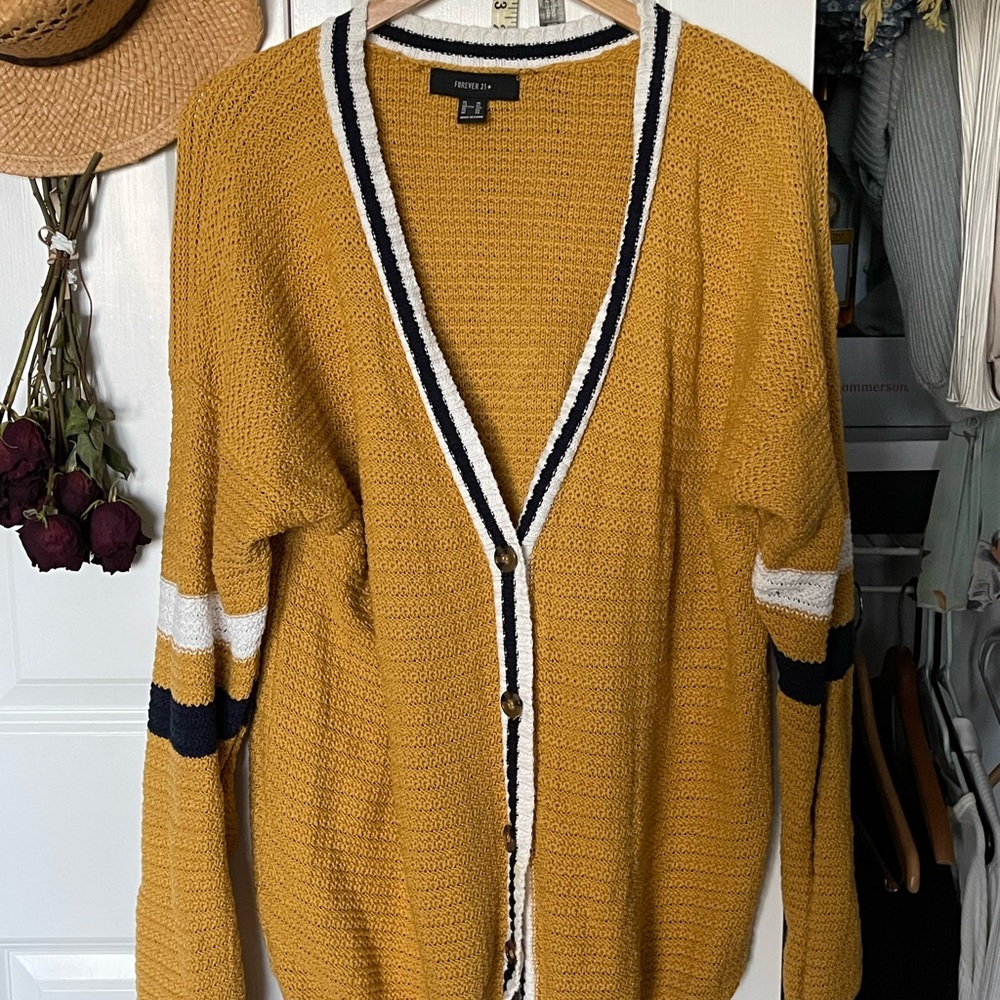 Yellow Cardigan